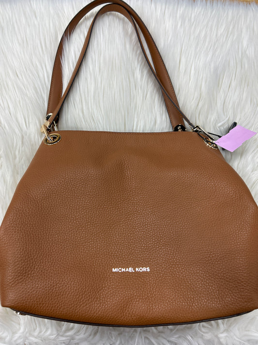 Handbag Designer By Michael Kors In Brown, Size:Medium