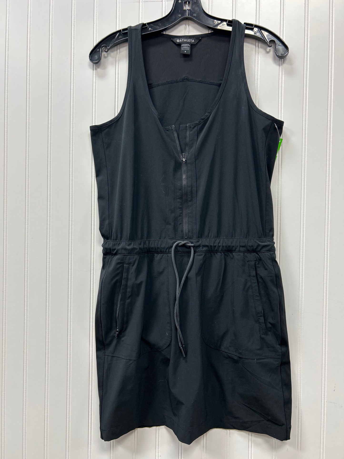 Athletic Dress By Athleta In Black, Size:S