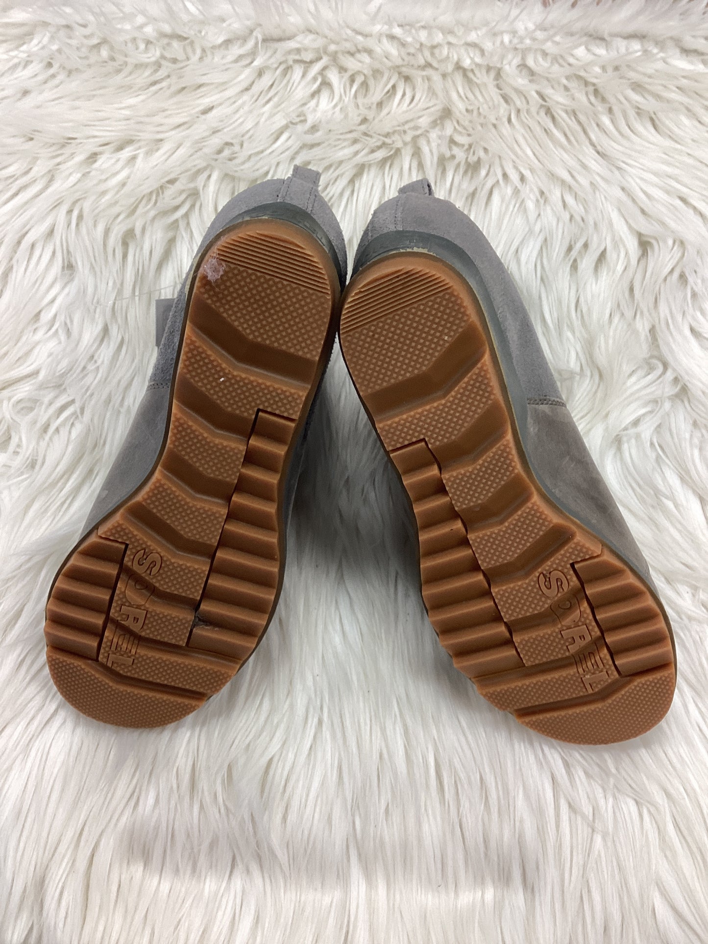 Boots Ankle Flats By Sorel In Grey, Size:9