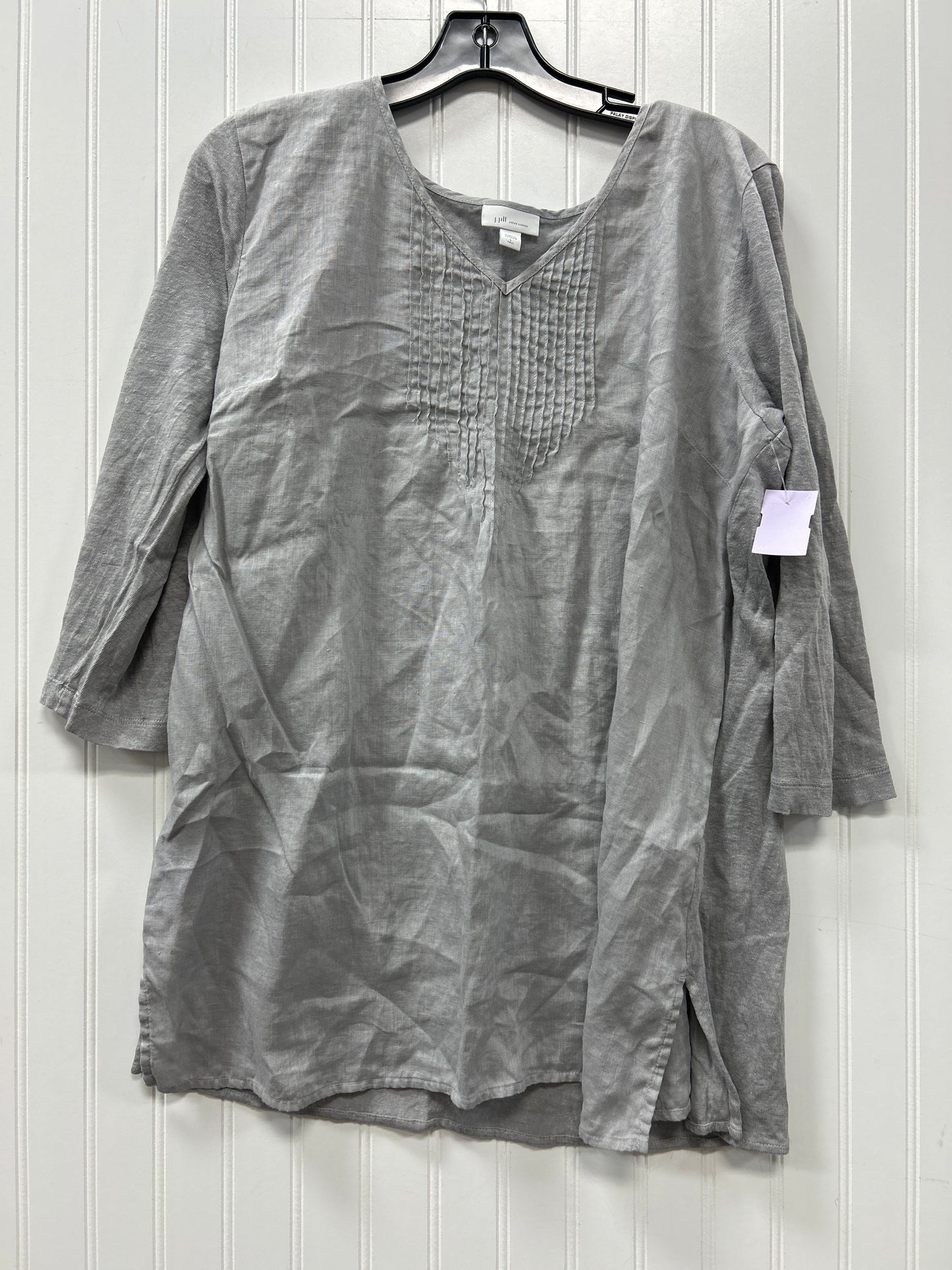 Top Ls By J. Jill In Grey, Size:L
