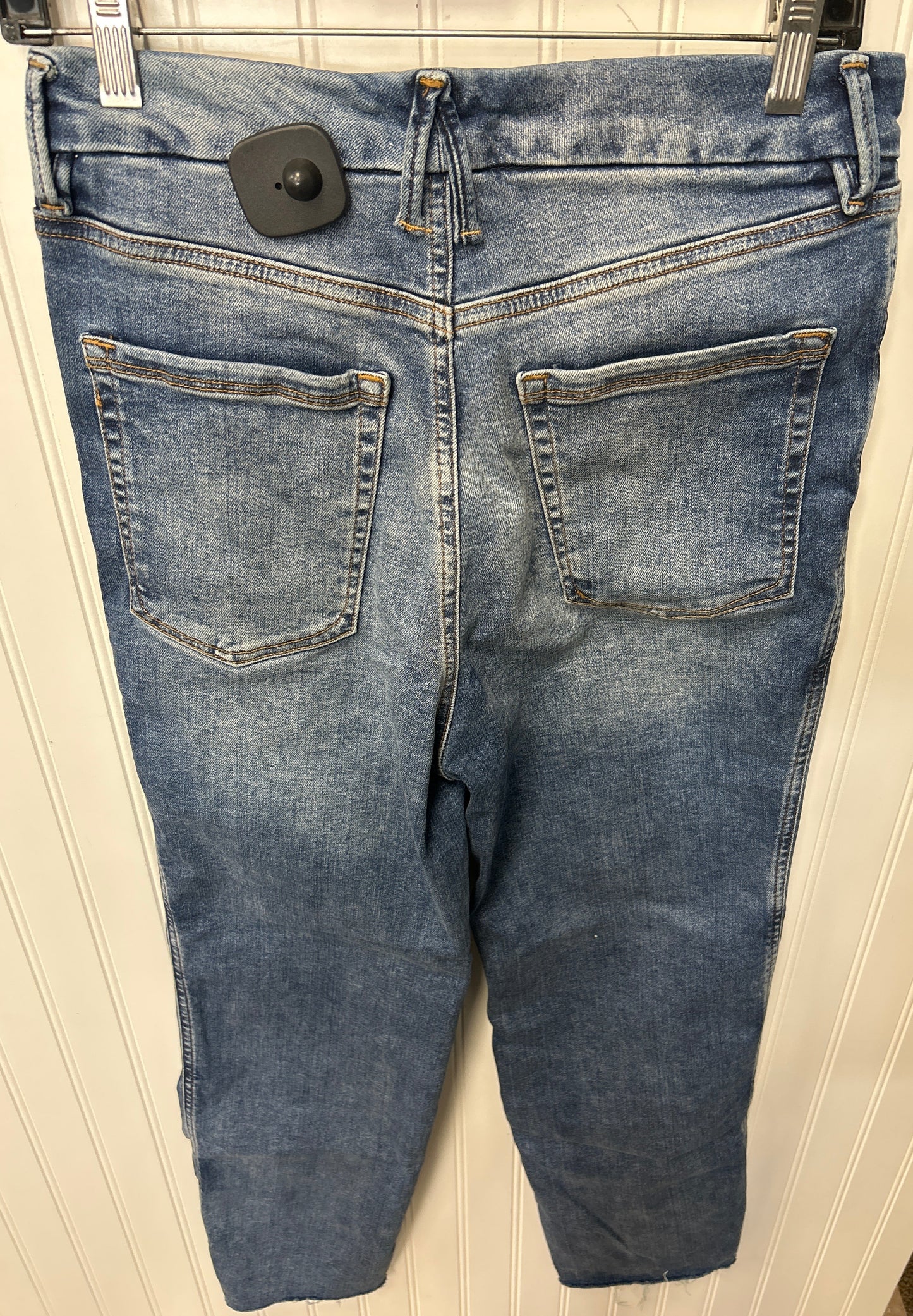 Jeans Straight By Good American In Blue Denim, Size:6