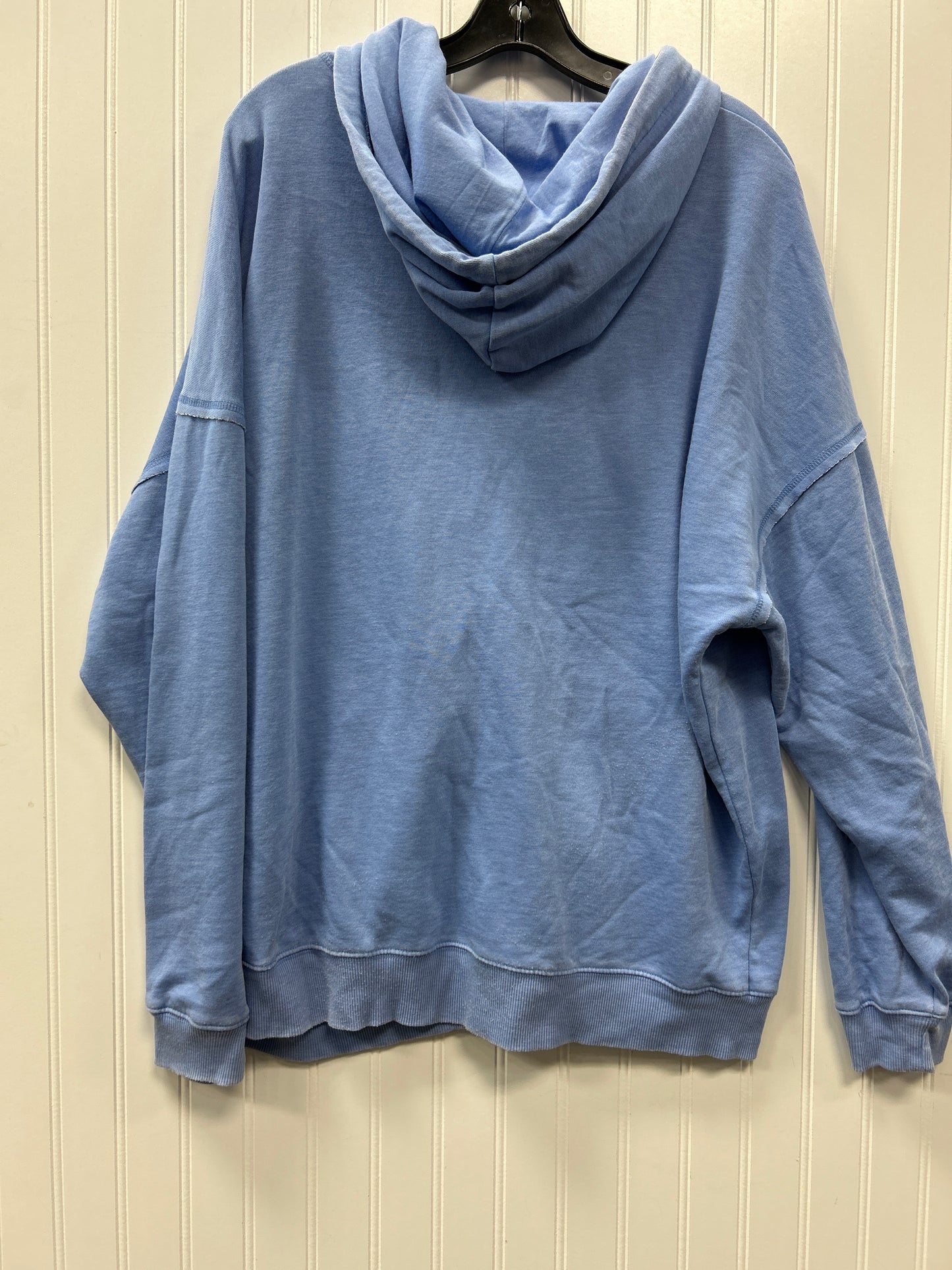 Sweatshirt Hoodie By Aeropostale In Blue, Size:Xxl