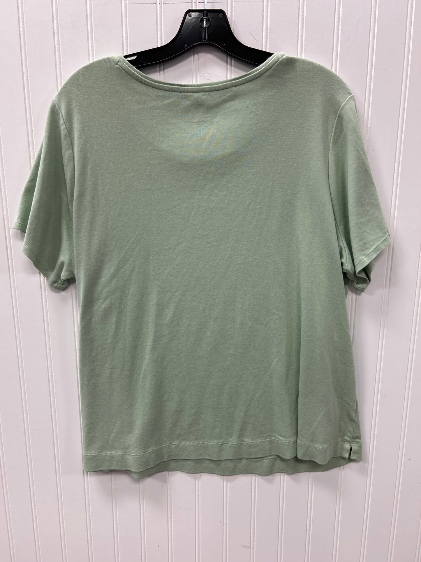 Top Ss By J. Jill In Green, Size:2X