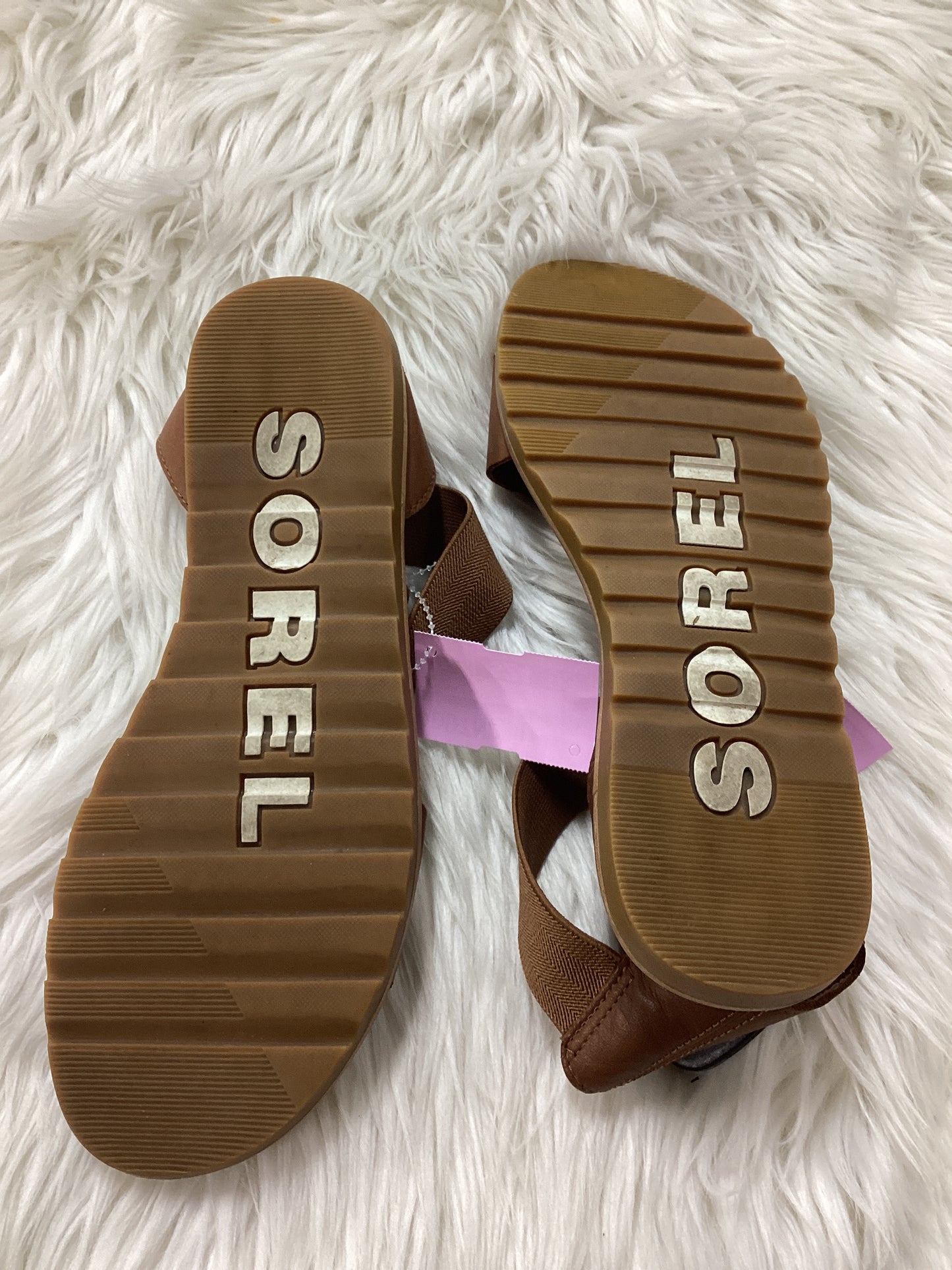 Sandals Flats By Sorel In Brown, Size:8