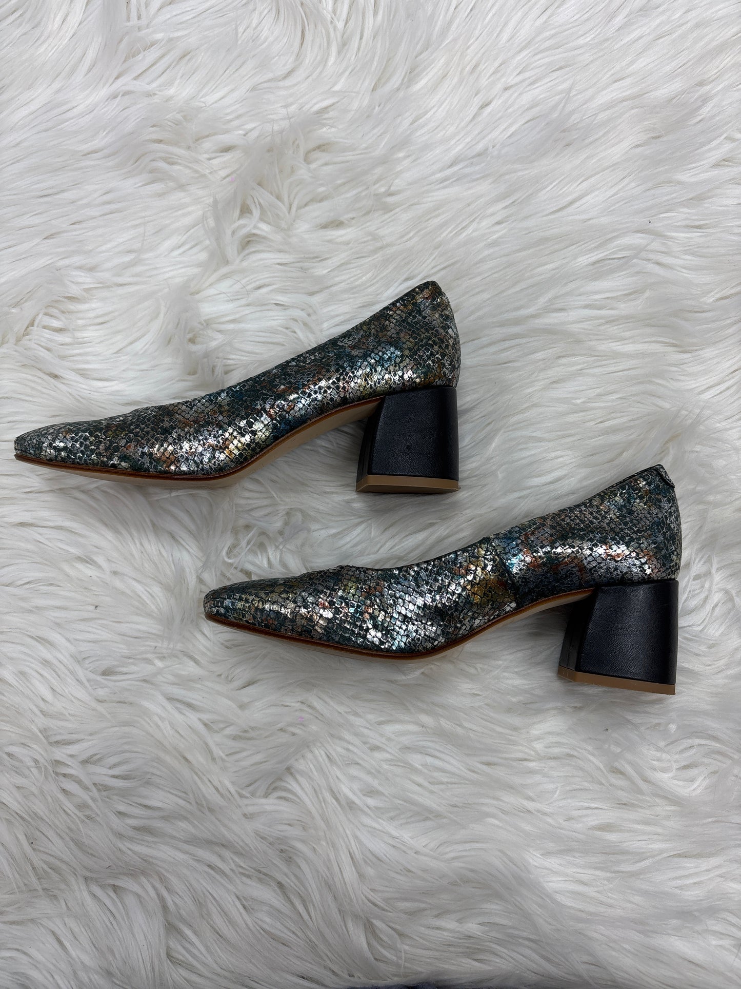 Shoes Heels Block By Anthropologie In Multi, Size:7