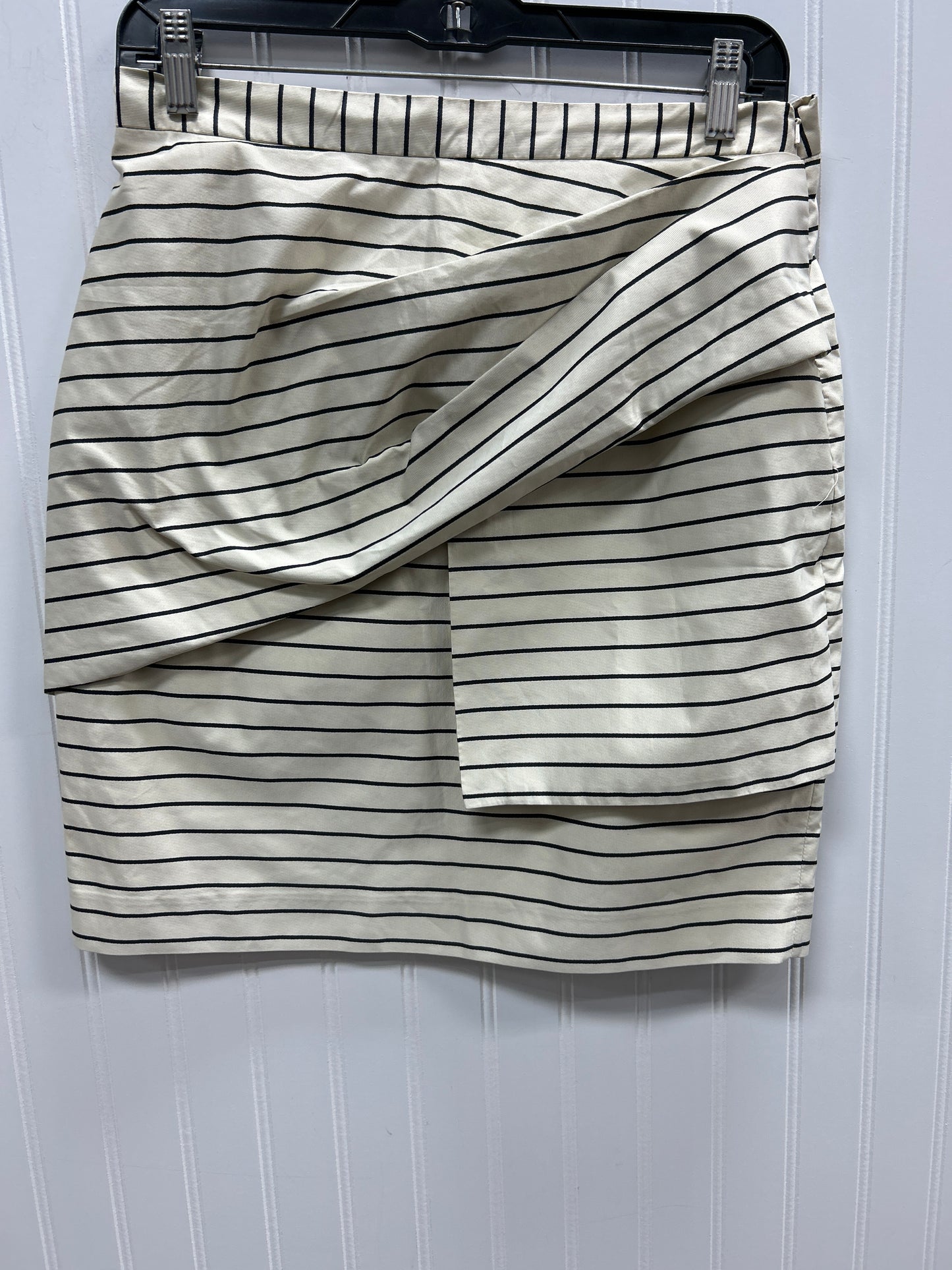 Skirt Mini & Short By Reiss In Striped Pattern, Size:10