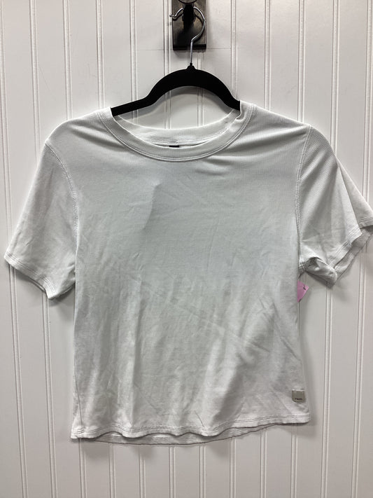 Athletic Top Ss By Vuori In White, Size:Xl
