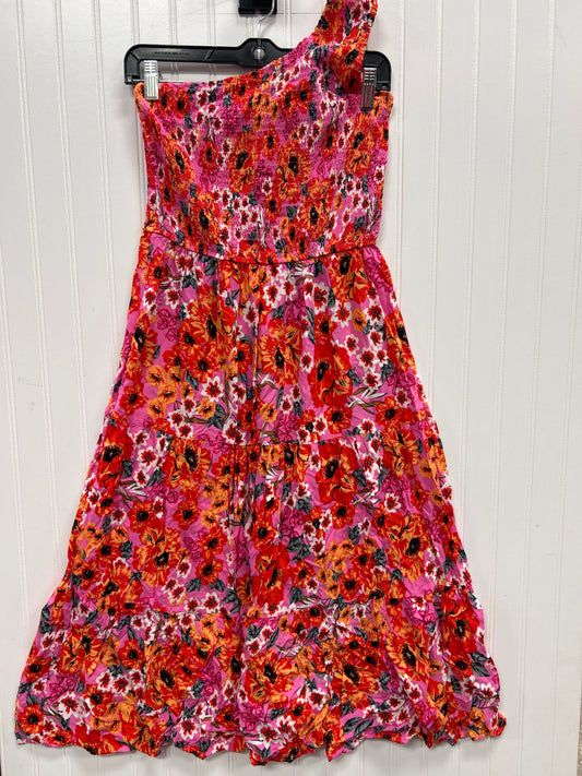Dress Casual Maxi By Cmc In Floral Print, Size:M