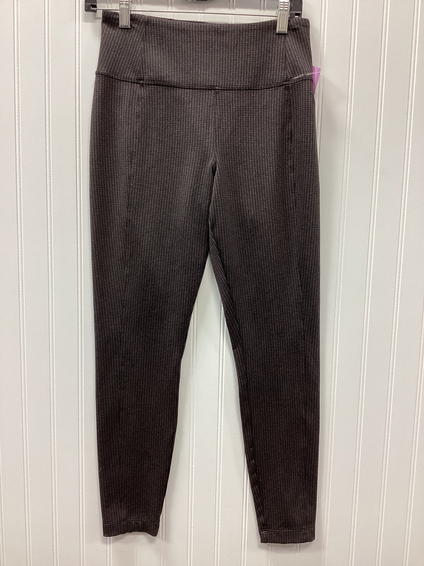 Athletic Leggings By Athleta In Black & Brown, Size:S