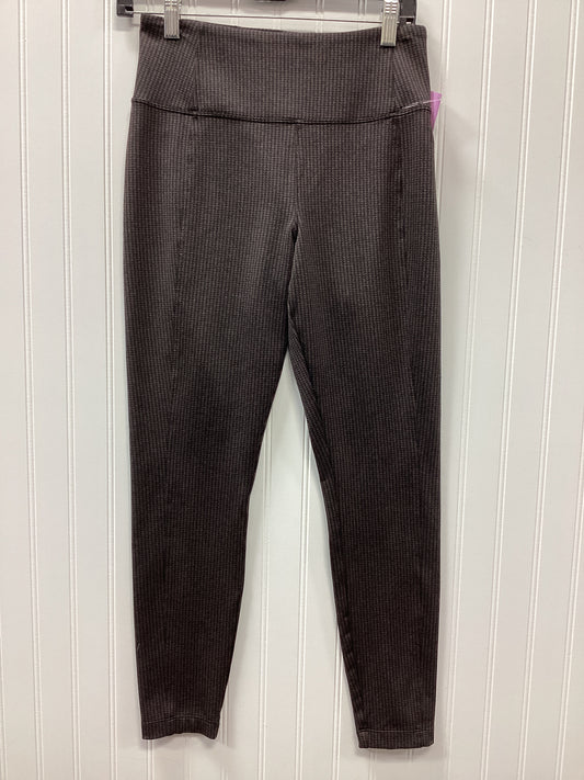 Athletic Leggings By Athleta In Black & Brown, Size:S
