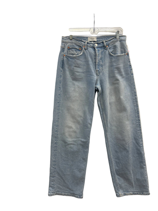 Jeans Straight By Rails In Blue Denim, Size:4