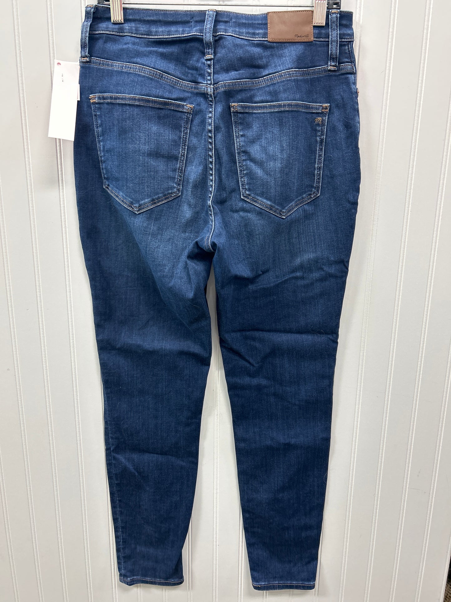 Jeans Skinny By Madewell In Blue Denim, Size:6
