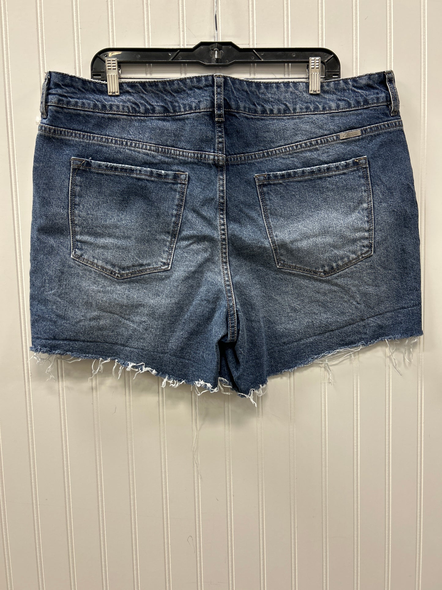 Shorts By Kancan In Blue Denim, Size:18