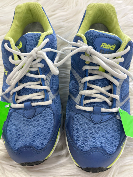 Shoes Athletic By Ryka In Blue & Green, Size:7.5