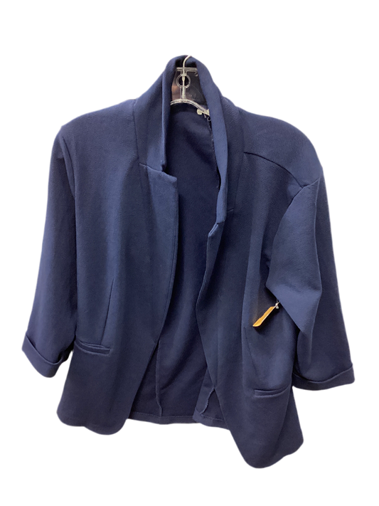 Blazer By Maurices In Navy, Size:Xl