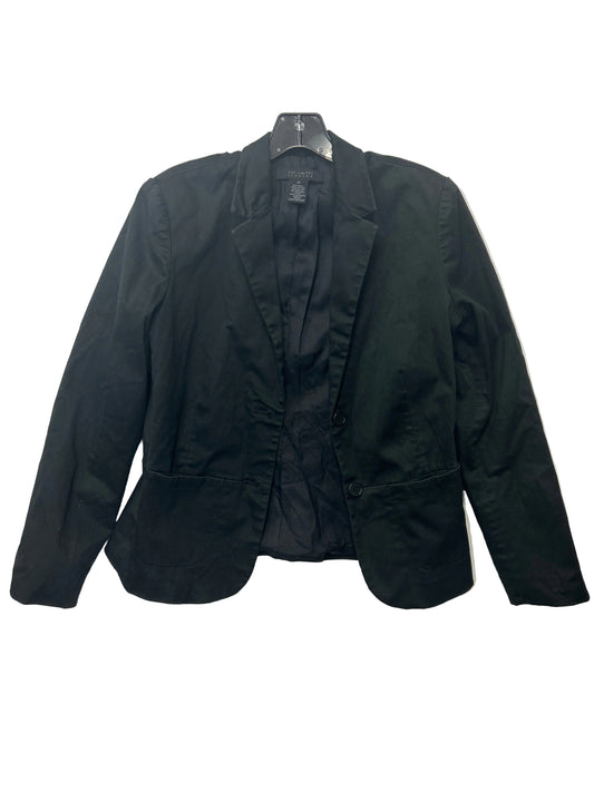 Blazer By Clothes Mentor In Black, Size:M
