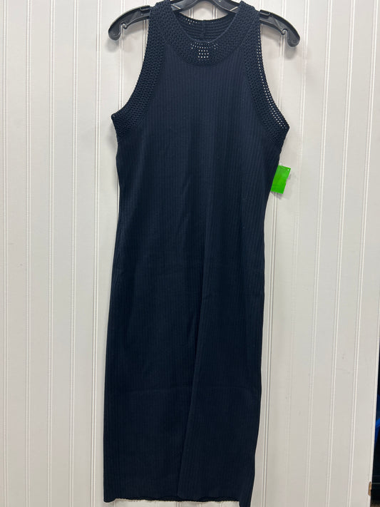 Dress Casual Midi By Lucky Brand In Navy, Size:L