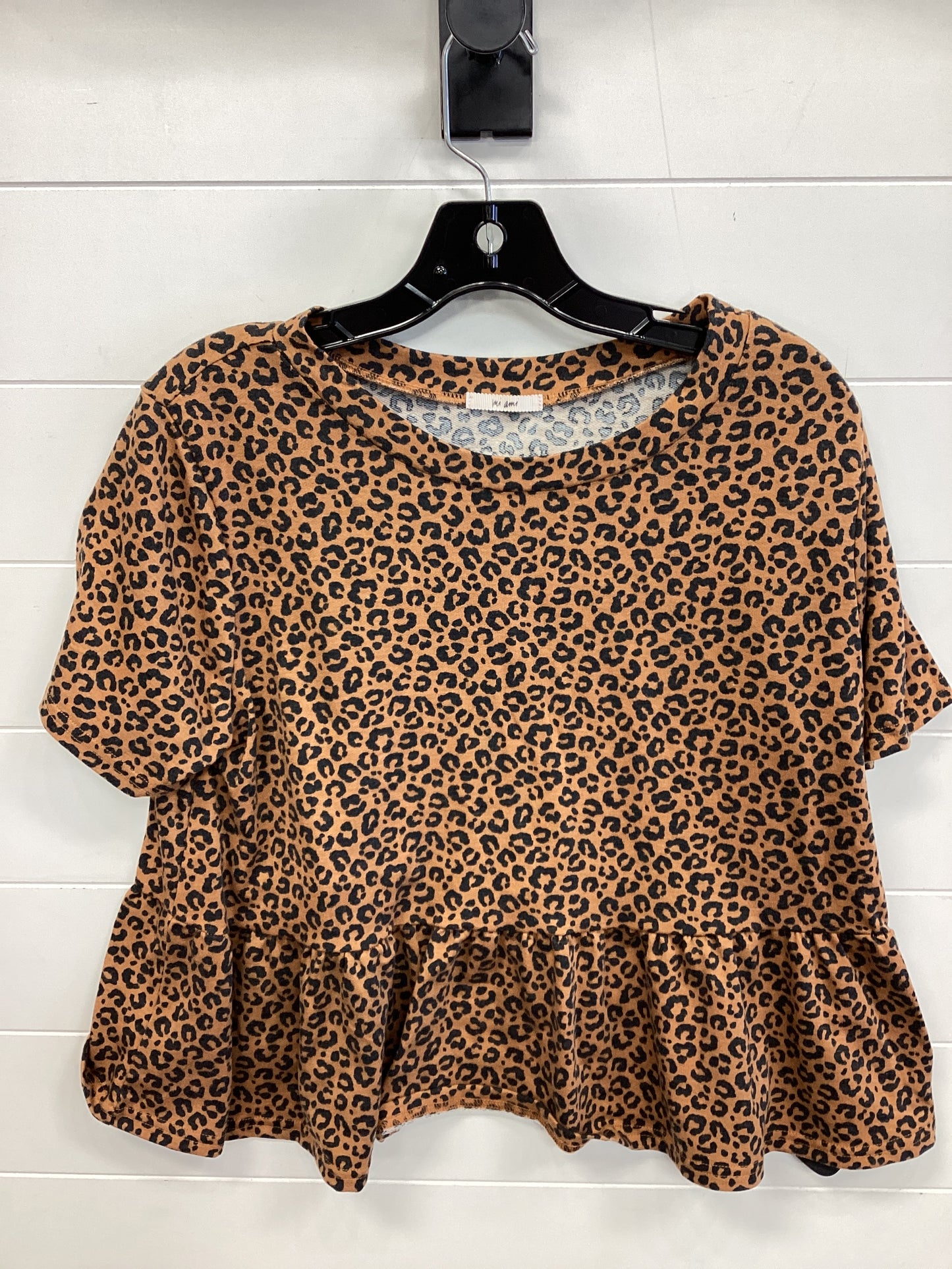 Top Ss By Mi Ami In Brown, Size:M