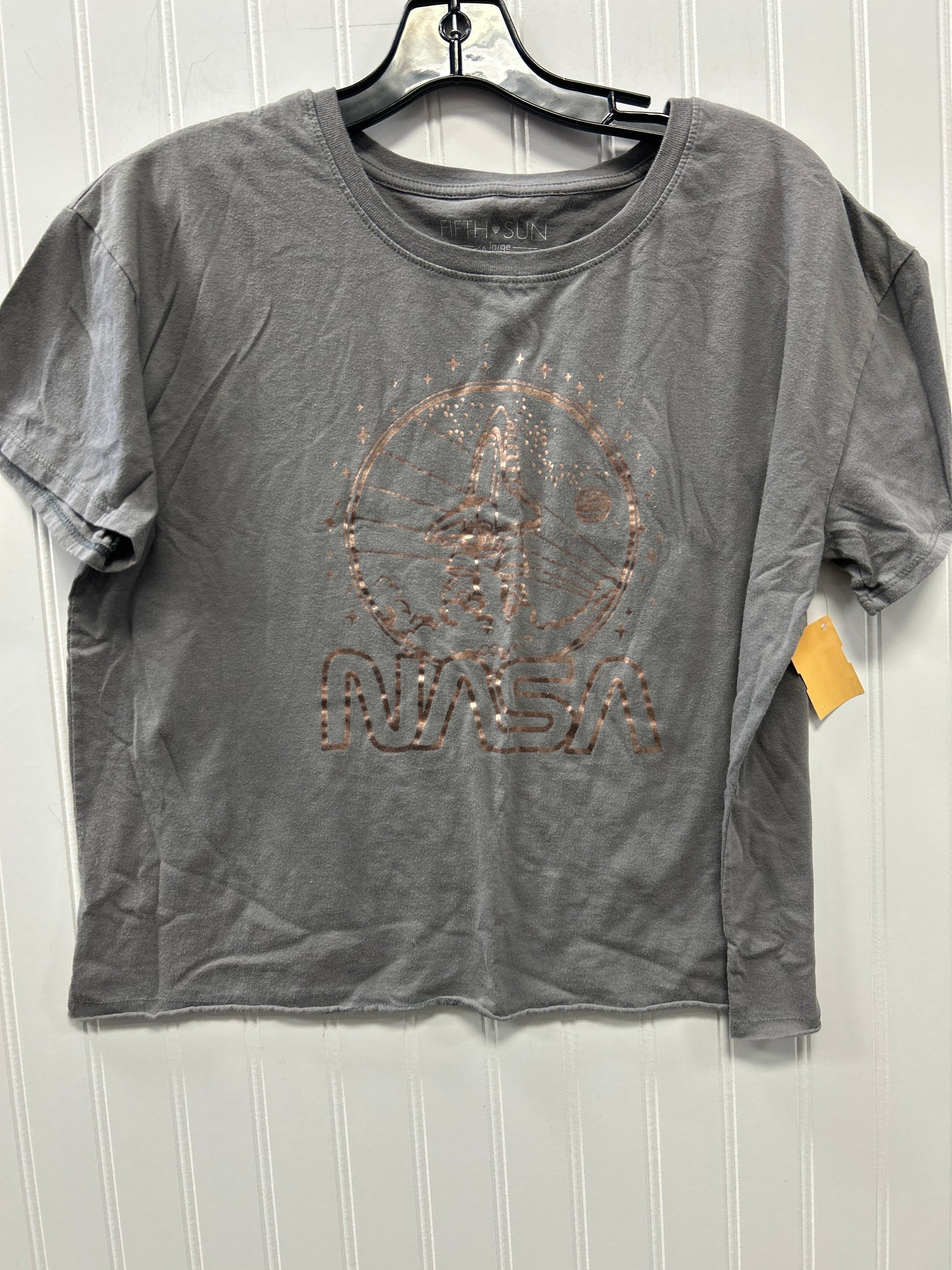 Top Ss By Fifth Sun In Grey, Size:1X