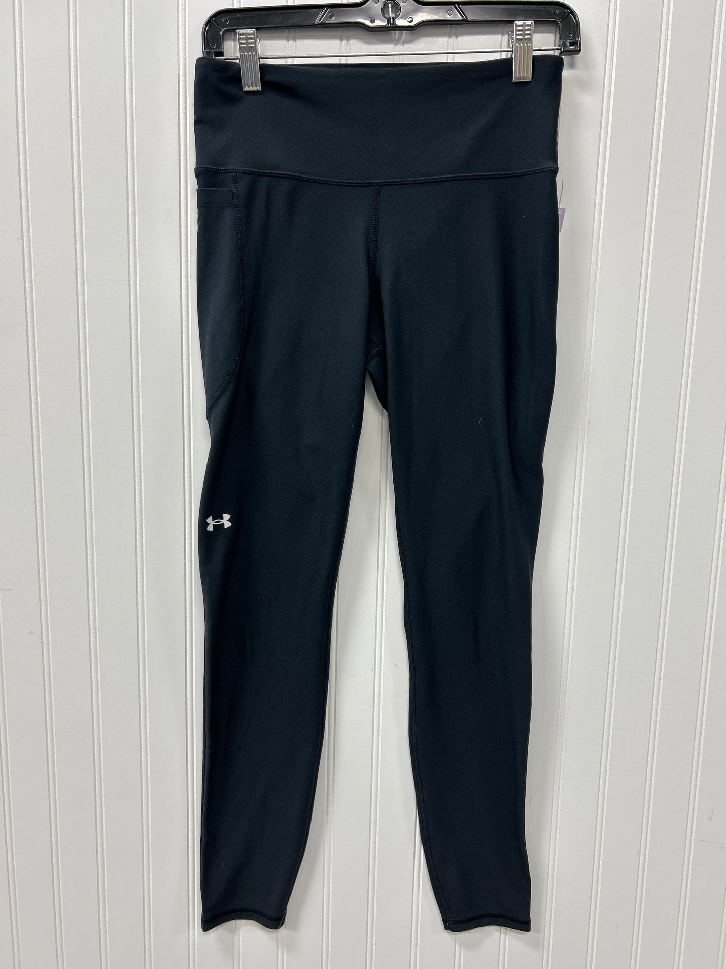 Athletic Leggings By Under Armour In Black, Size:M