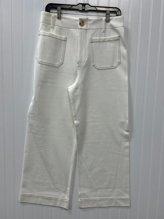 Pants Wide Leg By Jones New York In White, Size:10