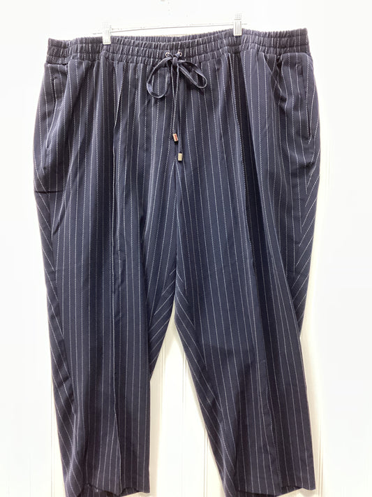 Pants Dress By Lane Bryant In Navy, Size:28