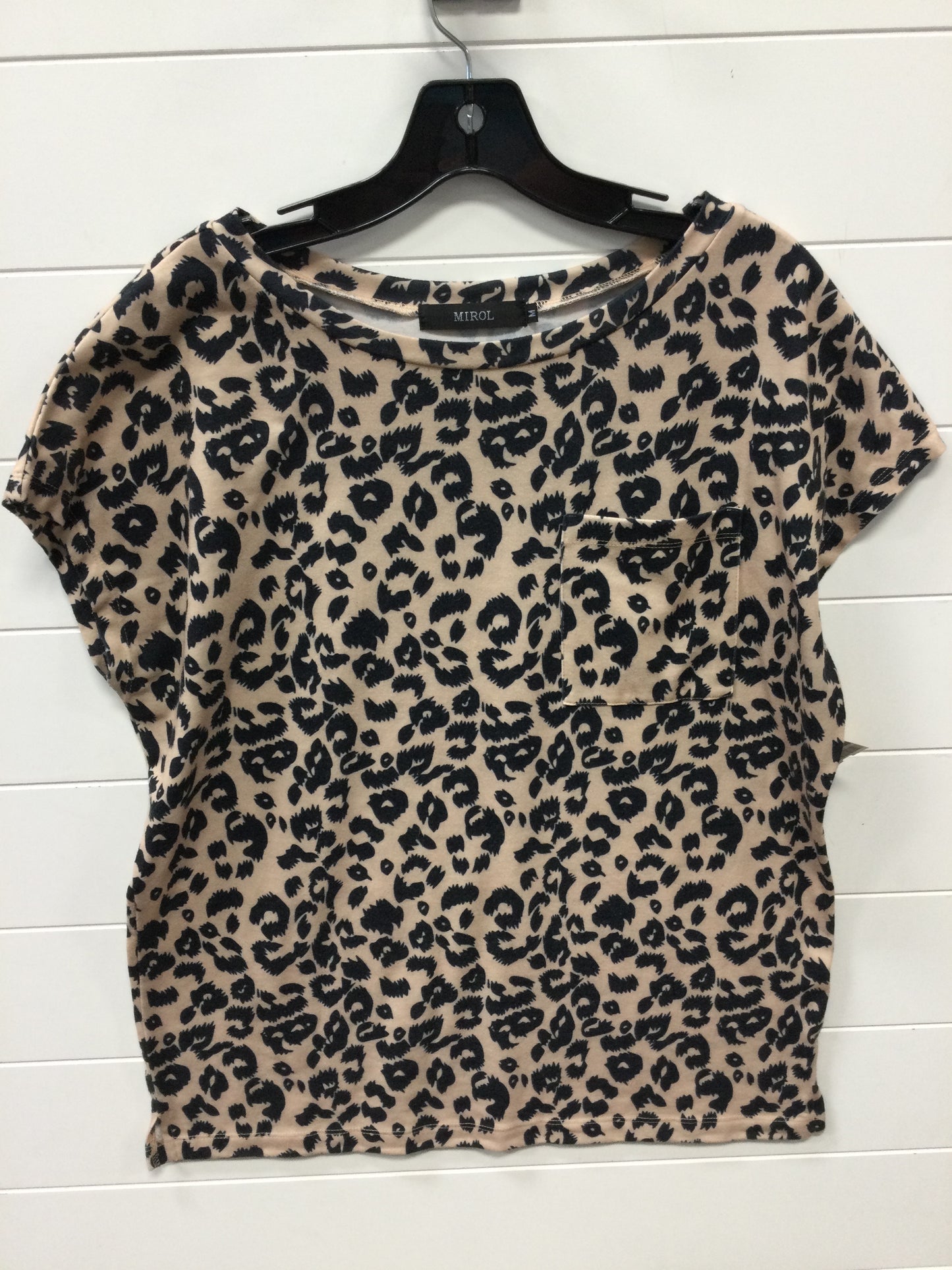 Top Ss By Cmc In Animal Print, Size:M