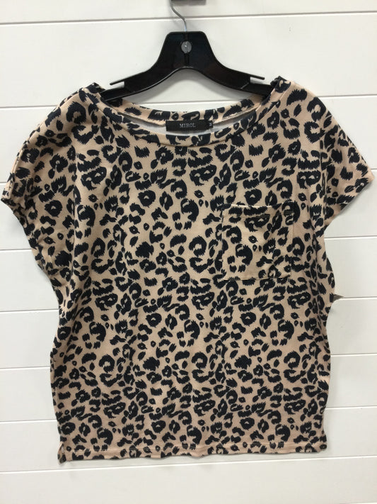 Top Ss By Cmc In Animal Print, Size:M