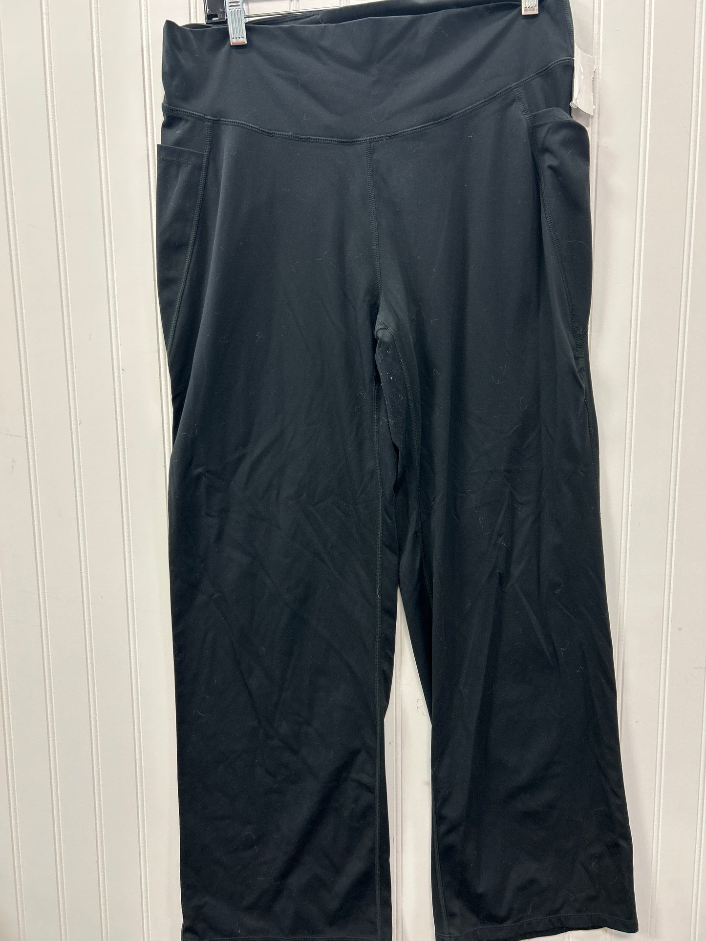 Athletic Leggings By Jockey In Black, Size:1X