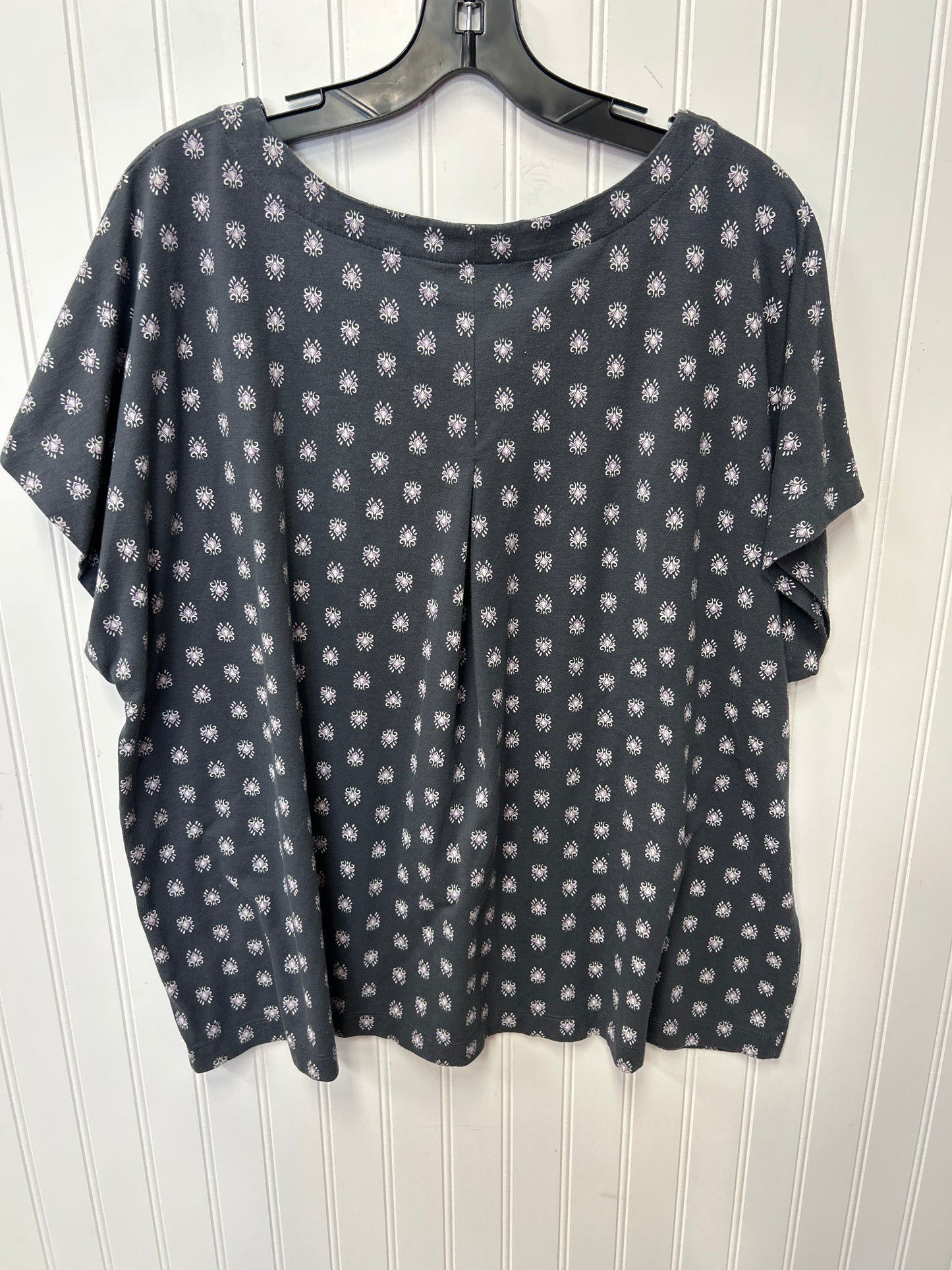 Top Ss By J. Jill In Grey, Size:2X