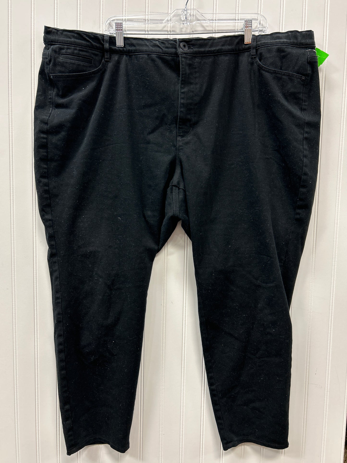 Jeans Skinny By J. Jill In Black Denim, Size:28
