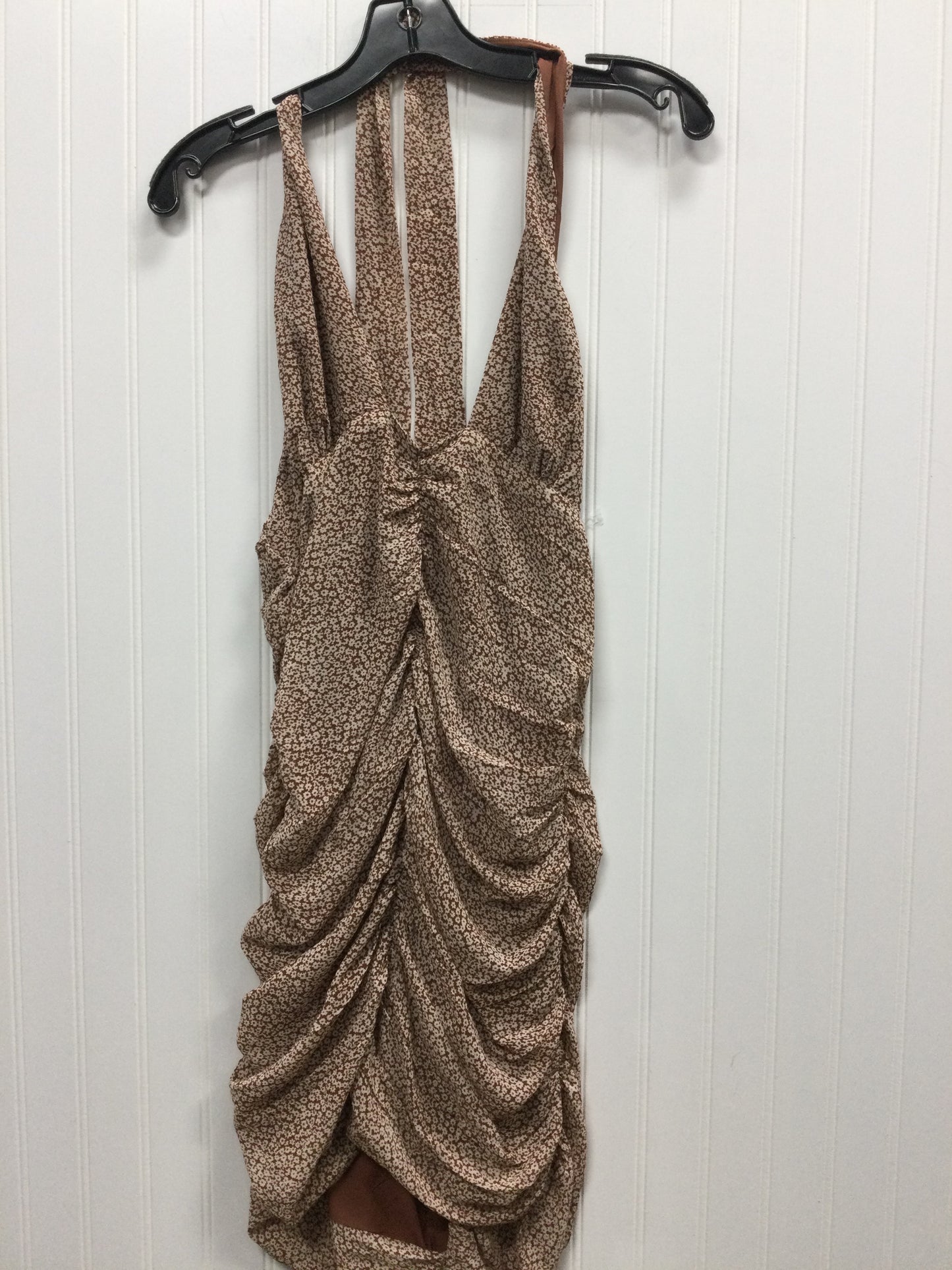 Dress Casual Short By Cotton Candy In Tan, Size:L
