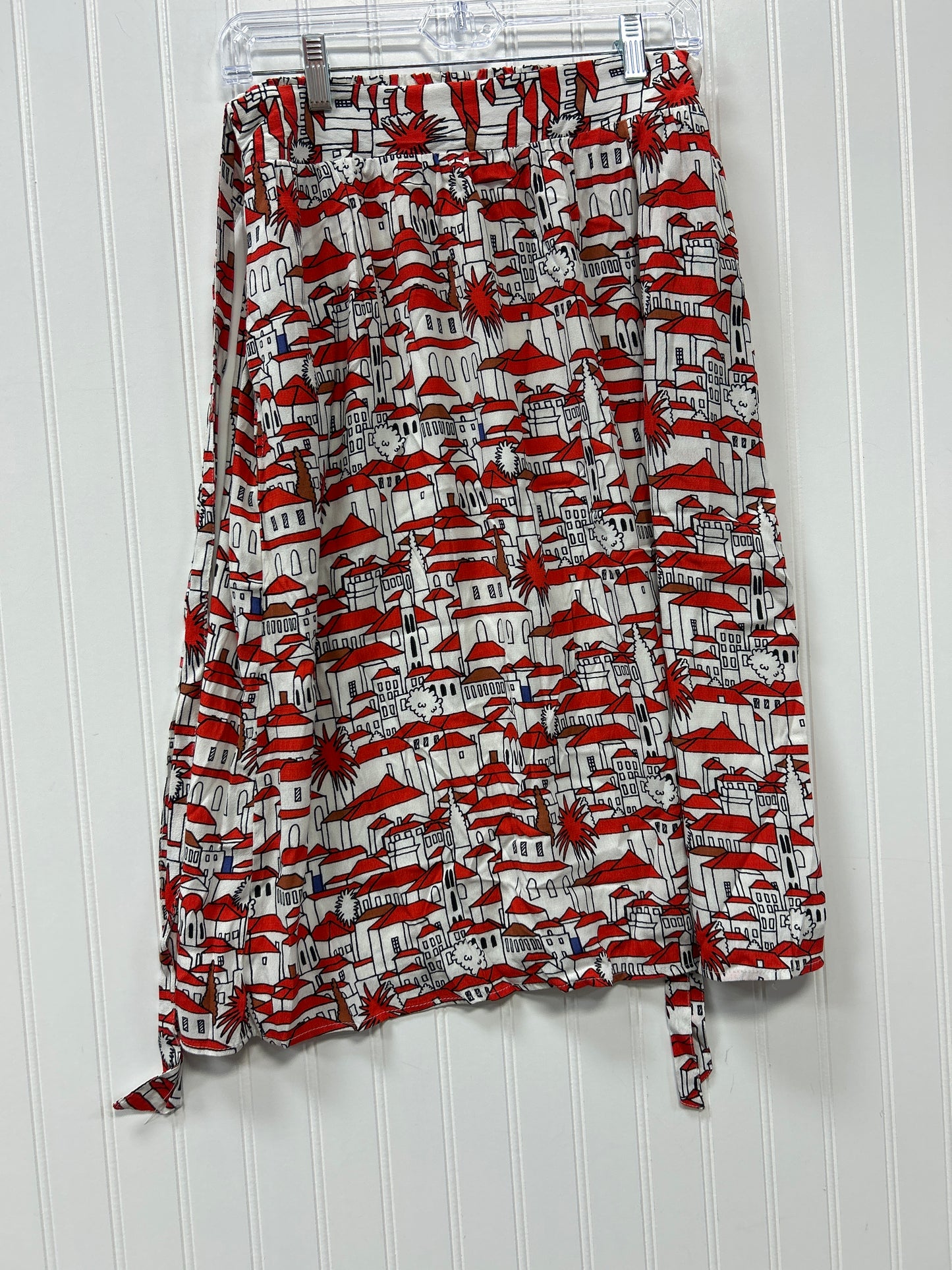 Skirt Midi By Porridge In Red, Size:M