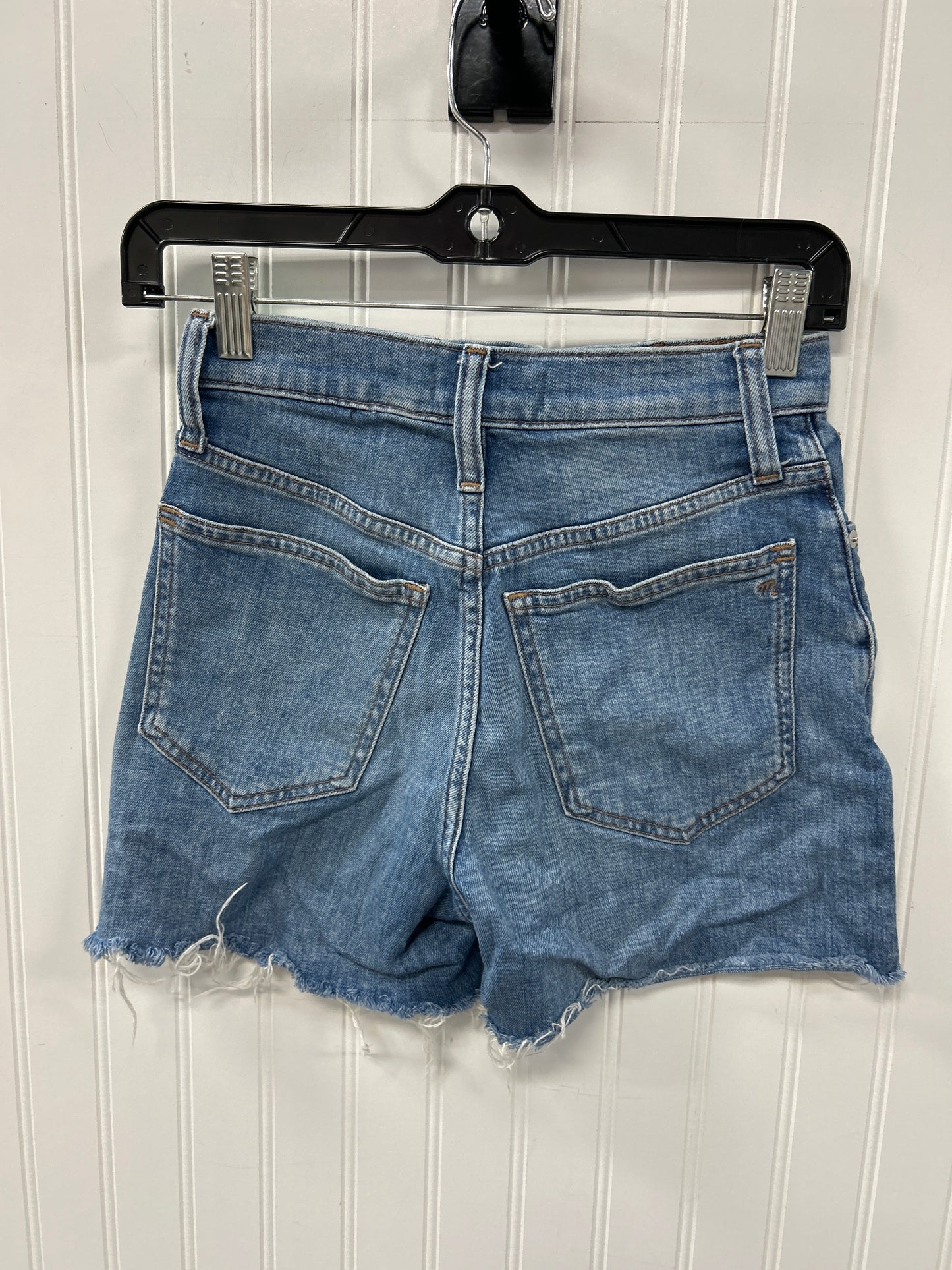 Shorts By Madewell In Blue Denim, Size:Xs