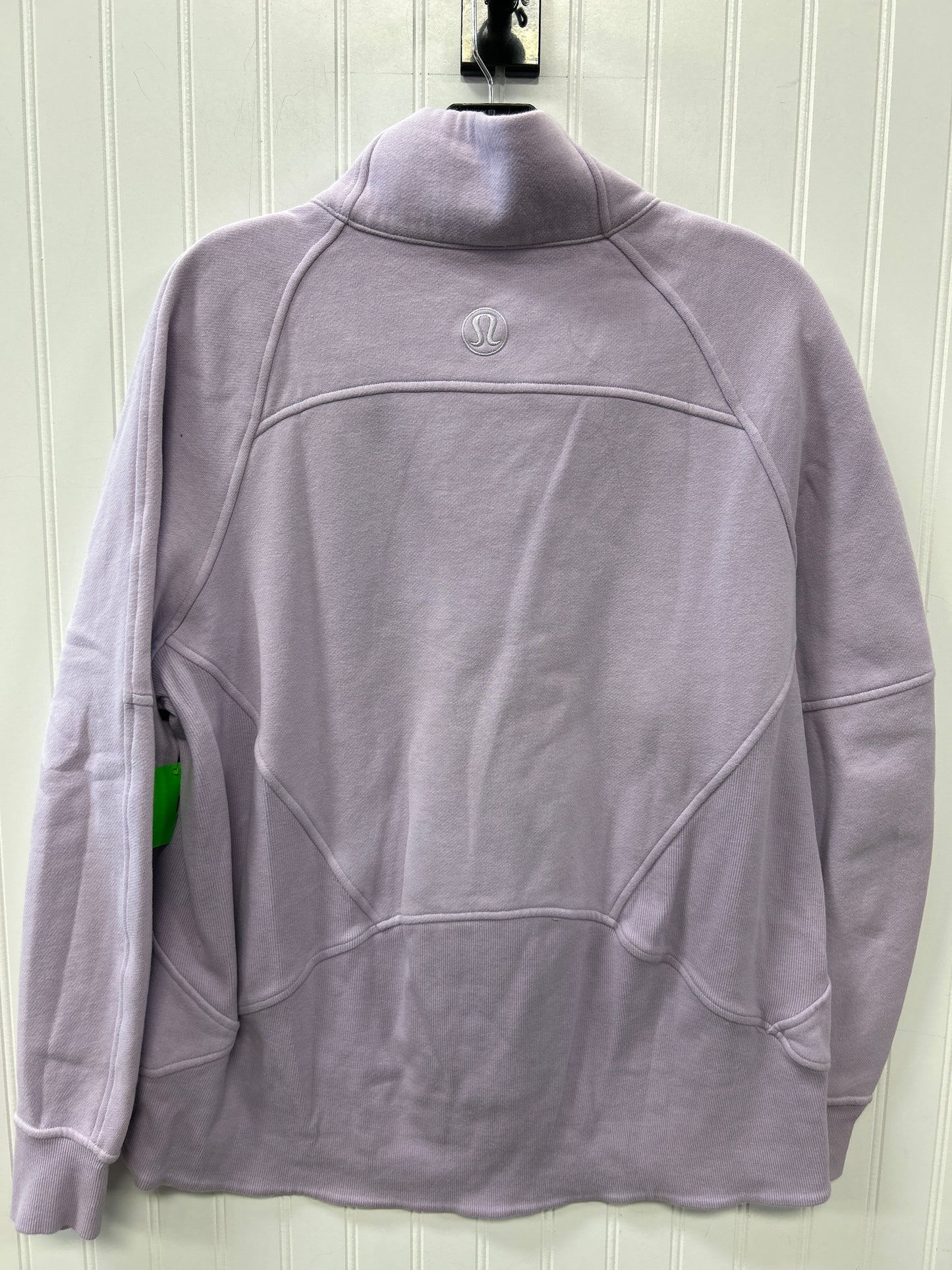 Athletic Sweatshirt Collar By Lululemon In Purple, Size:M