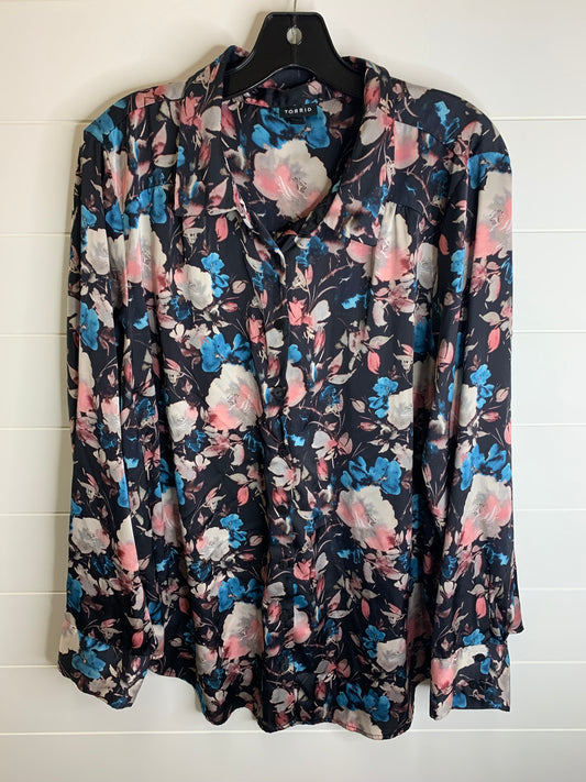 Top Long Sleeve By Torrid  Size: 2x